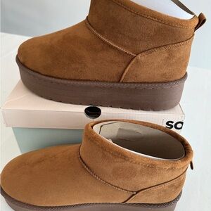SO Women's Ankle Boots in Brown